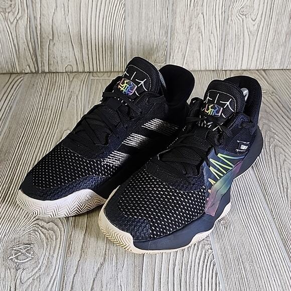 Adidas D.O.N. Issue 1 Rainbow Spider-Man Sneakers, Men's 7 - Picture 10 of 11